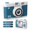 50.0 Mega Pixels Kids Camera for 5-13 Year Old Girls Boys with WiFi,MP3,Video Recording,Children Digital Selfie Video Camcorder 1080P Dual Lens 2.4 Inch HD,32G TF Card (Green) view 2