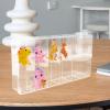 KESYOO Figure Stand for Display Acrylic Display Case Boys and Girls Toy Storage Organizer Doll Support Desktop Figure Holder Storage Box Protect Your Models from Scratch and Damage view 3