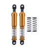1/10 rc crawler shocks,75mm-115mm optional Big Bore Shocks with Oil Filled for LCG Cheater Rigs Capra SCX10 TRX4 Gspeed V4 Elem ent Comp Builds (Gold 105mm 2pcs) view 1