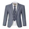 Kids Blazers for Boys Tweed Herringbone Suit Jackets Slim Fit Blazer Homecoming Outfit Denim Blue Size 16-18 view 2