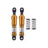 1/10 rc crawler shocks,75mm-115mm optional Big Bore Shocks with Oil Filled for LCG Cheater Rigs Capra SCX10 TRX4 Gspeed V4 Elem ent Comp Builds (Gold 85mm 2pcs) view 1