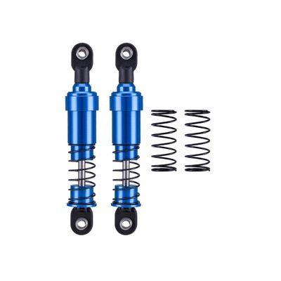 1/10 rc crawler shocks,75mm-115mm optional Big Bore Shocks with Oil Filled for LCG Cheater Rigs Capra SCX10 TRX4 Gspeed V4 Elem ent Comp Builds (Blue 85mm 2pcs)