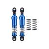 1/10 rc crawler shocks,75mm-115mm optional Big Bore Shocks with Oil Filled for LCG Cheater Rigs Capra SCX10 TRX4 Gspeed V4 Elem ent Comp Builds (Blue 85mm 2pcs) view 1