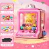 Claw Machine for Kids, Mini Vending Machine with Game Coins & Music, Prize Dispenser Toys for Girls and Boys, Electronic Claw Game Machine for Party Birthdays, Includes 30 Mini Toys view 4