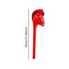 ToysCentral Basics Cartoon Horse Stick Toy for Themed Celebrations, Portable Blowing Up Accessory, Red view 2