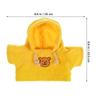 Abaodam Toy Clothes for Stuffed Animals 3pcs Bear Sweater Set Plush Toy Dresses Dolls Costume Interactive and Playful Design view 2