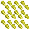 NUDALA 24 Pack Yellow Light Up Star Rings Glow in the Dark Party Flashing LED Jelly Finger Rings for July 4th,Halloween,Christmas,Concert,Goodie Bag Fillers,Raves view 1