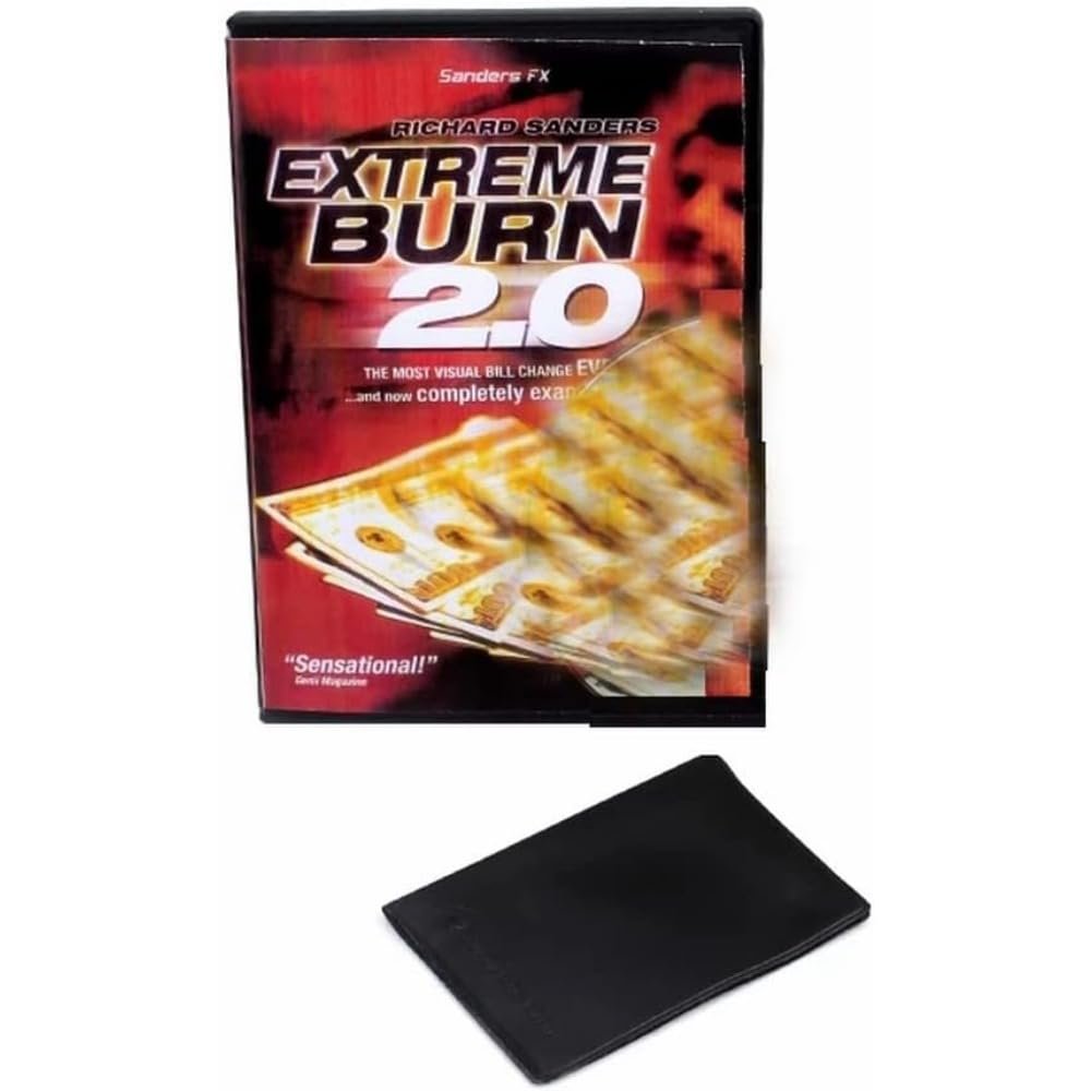 Extreme Burn 2.0 Money Magic Tricks Magic Gimmicks Comedy Props Close Up Stage Magic Illusions Mentalism