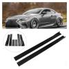 Compatible For Lexus RC350 RC300 F 2015-2022 78.7" Side Skirt Splitter Spoiler Lip Rocker Panel Extensions Body Kit Car Bumpers(Black) view 2
