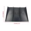 Car Modified Rear Bumper 4 Fins Diffuser Black ABS Rear Spoiler Shark Fin Spoiler Car Accessories view 3