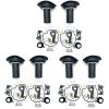 6X Carburetor Repair Kit for Yamaha Virago XV535 1990-2001 XV 535 Plunger Diaphragm - (Color: Yellow) view 1