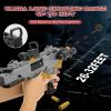 Spcozgil Soft Bullet Two Modes Toy Gun Shell Ejecting with 80 Soft Bullets 40 Shells, Realistic Gray Toy Guns, Shooting Play Gun view 3