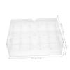 GANAZONO Transparent Acrylic Poker Chips Storage Box with Lid Compact Organizer for Game Chips for Home and Travel Keeps Items Tidy and Organized view 4