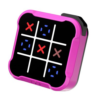 Bacare Electronic Tic Tac Toe Bolt Game, Handheld Digital Board Game, Electric Puzzle Game for Educational and Memory Growth, Portable Travel Games for Car Ride, Gift Ideal for Kids and Adults