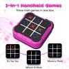 Bacare Electronic Tic Tac Toe Bolt Game, Handheld Digital Board Game, Electric Puzzle Game for Educational and Memory Growth, Portable Travel Games for Car Ride, Gift Ideal for Kids and Adults view 3