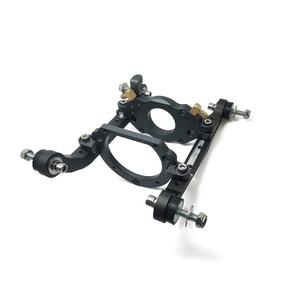 DingMotuo Gasoline Boat Engine Mount, CNC Aluminum, Adjustable Fire Position, 1 Piece(Type-a)
