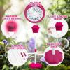 Bubble Machine Maker Stand, Rechargeable Bubble Tiki Torch Machine Adjustable Height 48 inch Bubble Blower Machine for Parties Wedding Birthday Outdoor Garden Lamp -10 Bubble Water view 3