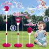 Bubble Machine Maker Stand, Rechargeable Bubble Tiki Torch Machine Adjustable Height 48 inch Bubble Blower Machine for Parties Wedding Birthday Outdoor Garden Lamp -10 Bubble Water view 4