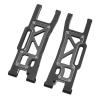 EVTSCAN RC Front Swing Arm High Strength Shock Absorption Suspension RC Arm Sledge 1/8 Truck 95076 4 (Black) view 4