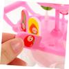 BCOATH 4pcs Boy Girl Ice Cream Truck Playset Pretend Cart Toys for Imaginative Play Sensory Development Fun Grocery Shopping for Boys and Girls view 3