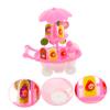 BCOATH 4pcs Boy Girl Ice Cream Truck Playset Pretend Cart Toys for Imaginative Play Sensory Development Fun Grocery Shopping for Boys and Girls view 4