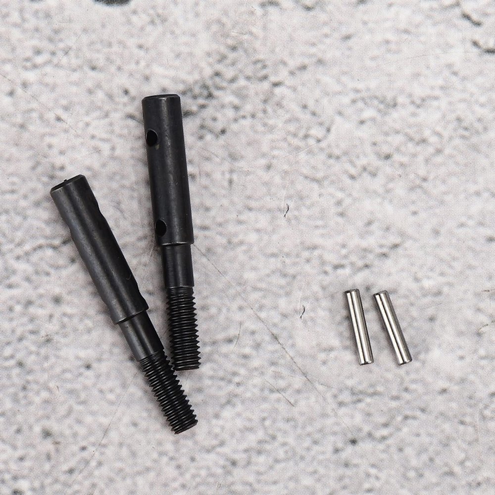 2pcs Front Rear Portal Stub Axle Shaft Fit for Axial Capra SCX10 III AX103007 1/10 RC Crawler Car