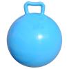 Kids Exercise Bouncing Ball with Easy Grip Handle, 440mm Ball for Indoor Outdoor Use, School PE Activity Toy That Develops Motor Skills (Blue) view 1
