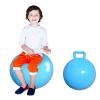 Kids Exercise Bouncing Ball with Easy Grip Handle, 440mm Ball for Indoor Outdoor Use, School PE Activity Toy That Develops Motor Skills (Blue) view 2