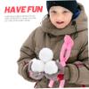 BESPORTBLE 2pcs Portable Snowfield Toy Clips for Shape Maker Tool for Boys and Girls Handle Design for Outdoor Fun and Fights view 3