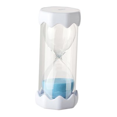 ULTECHNOVO 30-Minute Sand Timer Hourglass Ornament for Boys and Girls Glass Sand Clock Decorative Design Home Desktop Decor for Learning and Games