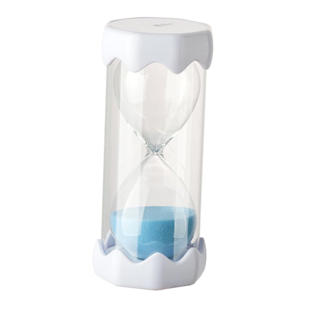 ULTECHNOVO 30-Minute Sand Timer Hourglass Ornament for Boys and Girls Glass Sand Clock Decorative Design Home Desktop Decor for Learning and Games