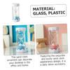 ULTECHNOVO 30-Minute Sand Timer Hourglass Ornament for Boys and Girls Glass Sand Clock Decorative Design Home Desktop Decor for Learning and Games view 2