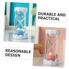 ULTECHNOVO 30-Minute Sand Timer Hourglass Ornament for Boys and Girls Glass Sand Clock Decorative Design Home Desktop Decor for Learning and Games view 4