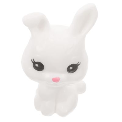 CIYODO Miniature Rabbit Decor Garden Ornament Rabbit Shape Decor Bunny Ornament