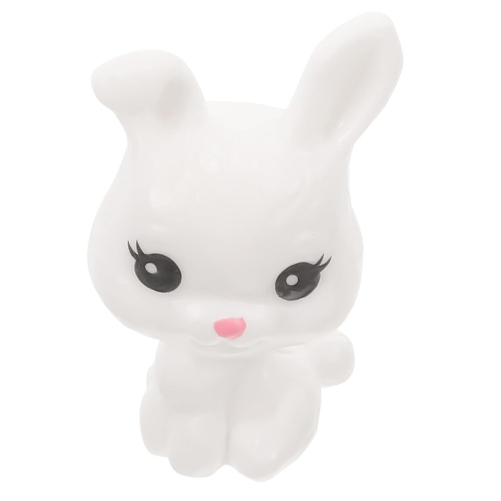 CIYODO Miniature Rabbit Decor Garden Ornament Rabbit Shape Decor Bunny Ornament