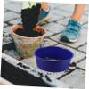 VINTORKY Round Gardening Sieve Tool for Soil Sifting Multi-Function Mesh Sifting Pan for Rocks for Vegetable Planting and Beach Play Mesh view 4