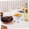 HOLIDYOYO Space-saving Mini Shopping Cart 2pcs Desktop Snack Basket Handle for Fried Food Fruits Vegetables Bread Candy Random view 3