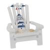 HOLIDYOYO Mediterranean Style Beach Chair Ornaments Unique Table Decor for Coastal Themed Home for Parties Holidays Daily Use Style Selection view 1