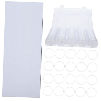 ARTIBETTER 1set Storage Cases Protective Pads Material Display Box for Collectors Convenient Organization and Viewing