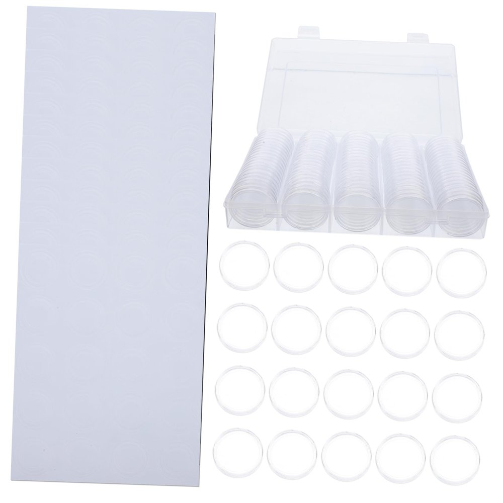 ARTIBETTER 1set Storage Cases Protective Pads Material Display Box for Collectors Convenient Organization and Viewing