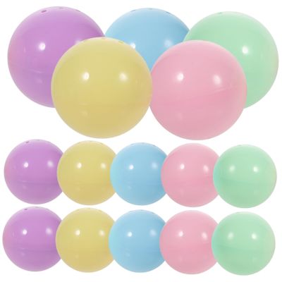 BESPORTBLE 25pcs Fillable Eggs Easter Filler Shell Doll Machine Easter Party Favor Supplies