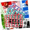 LIOOBO 49pcs Lottery Balls Raffle Balls for Raffle Game Bingo Party Game Sphere Lottery for Adult Party view 2
