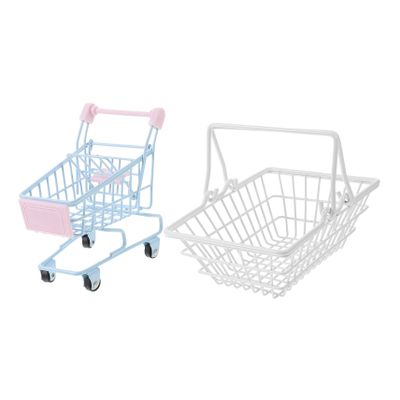 Unomor 1set Desktop Mini Baskets for Fried Chicken Chips Snacks Kitchen Frying Basket for Party Random Color