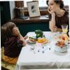 Unomor 1set Desktop Mini Baskets for Fried Chicken Chips Snacks Kitchen Frying Basket for Party Random Color view 3