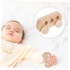 ULDIGI Wooden Push Car for Newborns Smooth Hand Grip Natural Push Car for Developmental Play and Fine Motor Skills view 3