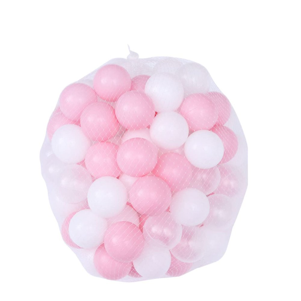 Gatuida 100pcs Crush Ocean for Boy Girl Plastic White and for Pits Playhouses Pools and Educational Play