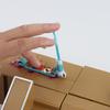 Jizlan 4Pcs Professional Finger Scooter Toy Alloy Metal for Use Fingerboard Obstacles Fingerboard Parks and Competitions, Skateboards Finger Boards, Alloy+Plastic view 4