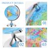 Angoily 1Set Educational Terrestrial Globe for Decorative Globe for Classroom Office for Learning Geography and Modern Living Room Ornaments view 3