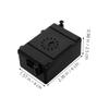 ibasenice 2pcs Receiver Box for Crawler Cars Black Plastic Receiver Protector Case for Easy Installation and Model Compatibility view 2