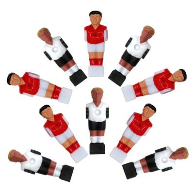 10pcs Foosball Figures Toys Football Players Toys Tabletop Soccer Players Table Football Boys